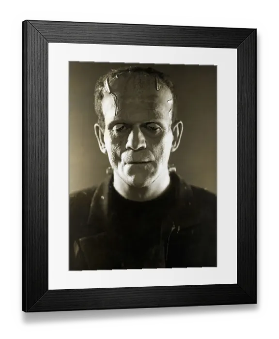 Framed Print : Boris Karloff as Frankenstein's Creature Framed Print : Boris Karloff as Frankenstein's Creature
