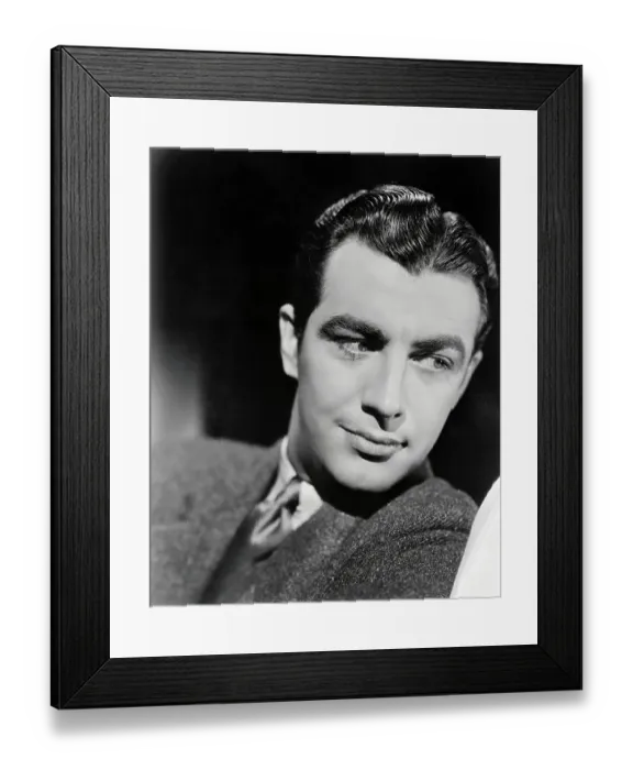 Framed Print : Portrait of Robert Taylor Framed Print : Portrait of Robert Taylor
