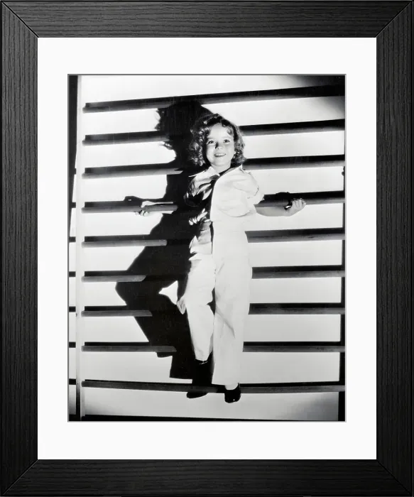 Framed Print : Portrait of Shirley Temple Framed Print : Portrait of Shirley Temple