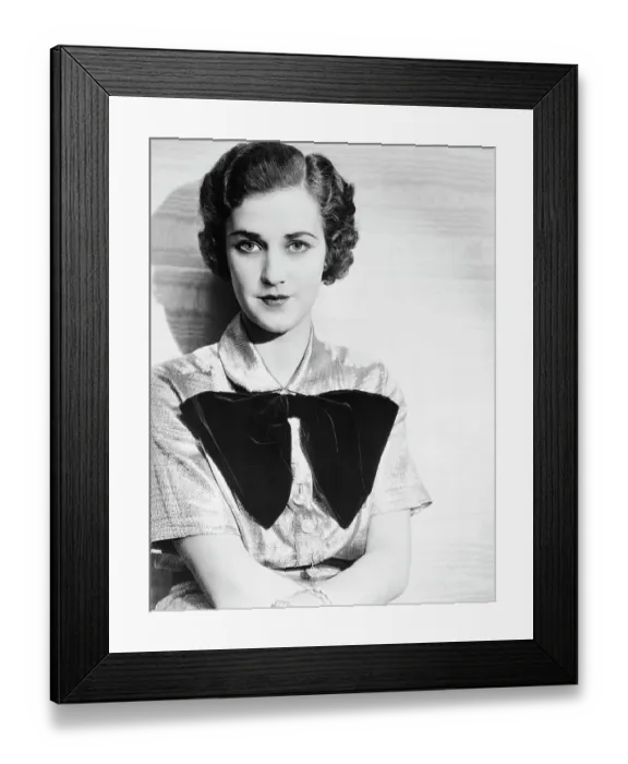 Framed Print : Singer Jane Froman Framed Print : Singer Jane Froman