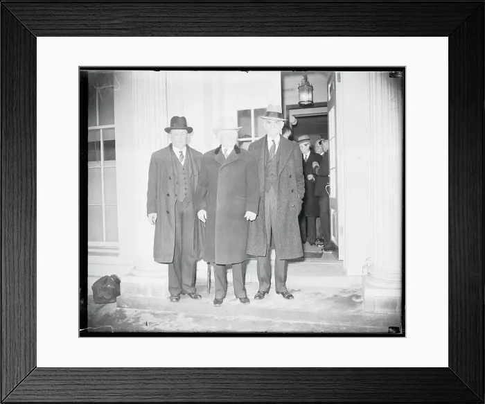 Framed Print : Joseph Robinson Walking With Colleagues Framed Print : Joseph Robinson Walking With Colleagues