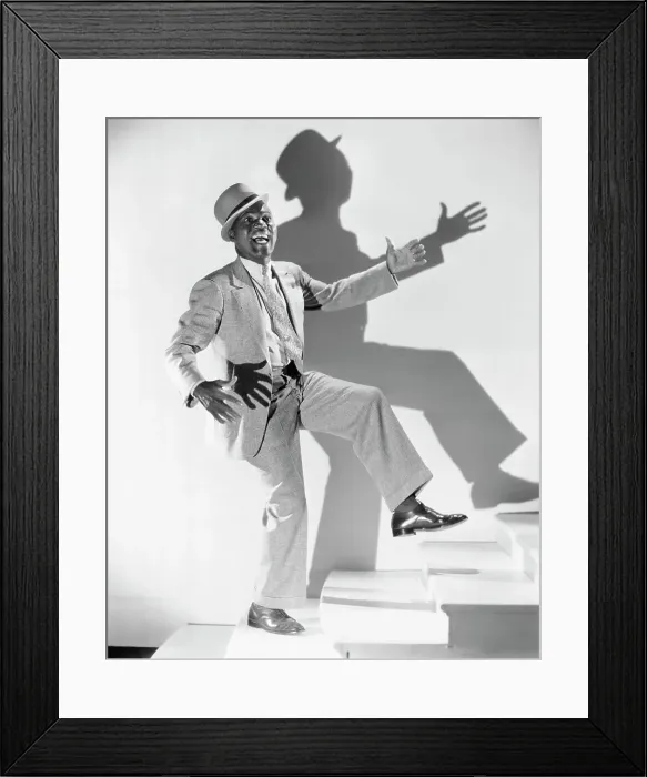 Framed Print : Bill Bojangles Robinson in The Big Broadcast of 1936