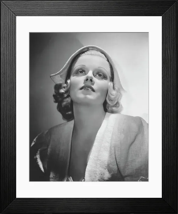 Framed Print : Portrait of Jean Harlow Framed Print : Portrait of Jean Harlow