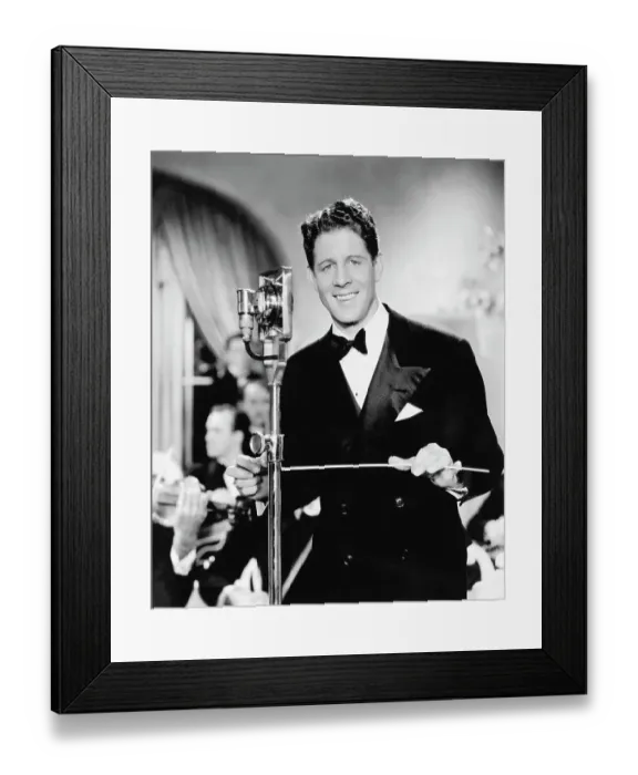 Framed Print : Portrait of Rudy Vallee Framed Print : Portrait of Rudy Vallee