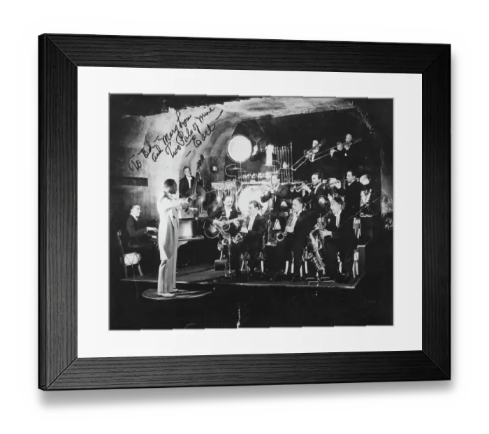 Framed Print : Jimmie Lunceford Directing His Band Framed Print : Jimmie Lunceford Directing His Band