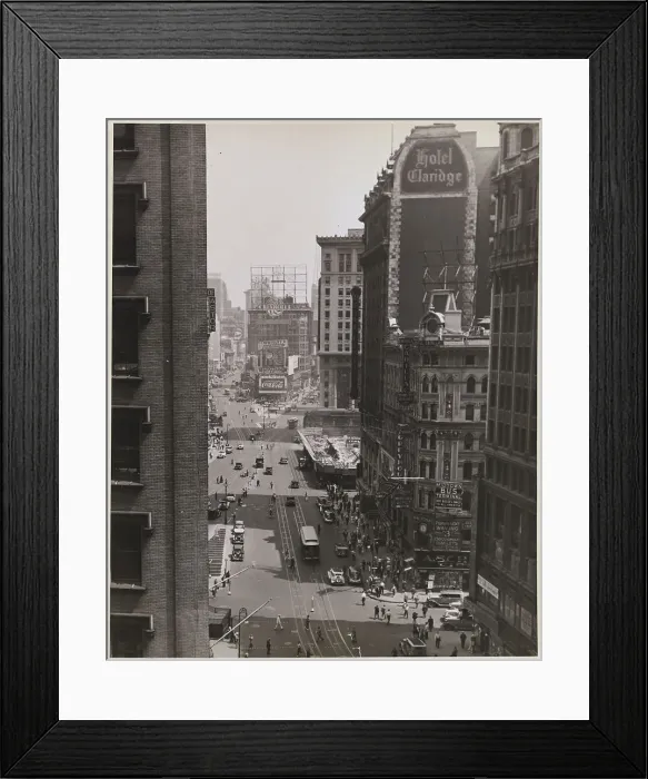 Framed Print : View of Times Square Framed Print : View of Times Square