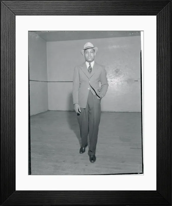 Framed Print : Portrait of Joe Louis Framed Print : Portrait of Joe Louis