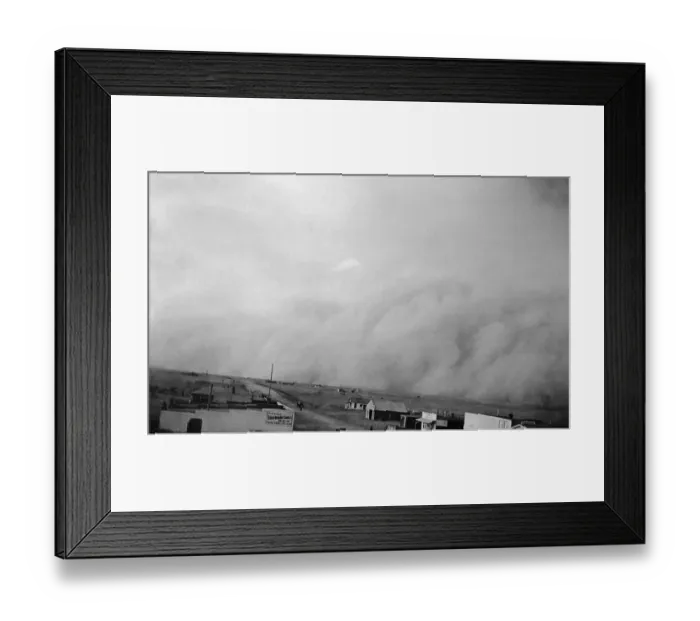 Framed Print : Dust Storm in Colorado Framed Print : Dust Storm in Colorado