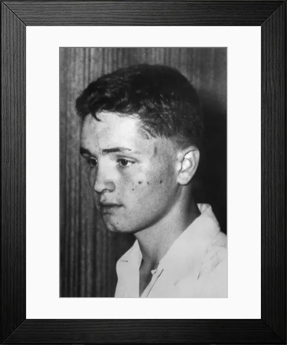 Framed Print : Charles Manson at Fourteen Years Old Framed Print : Charles Manson at Fourteen Years Old