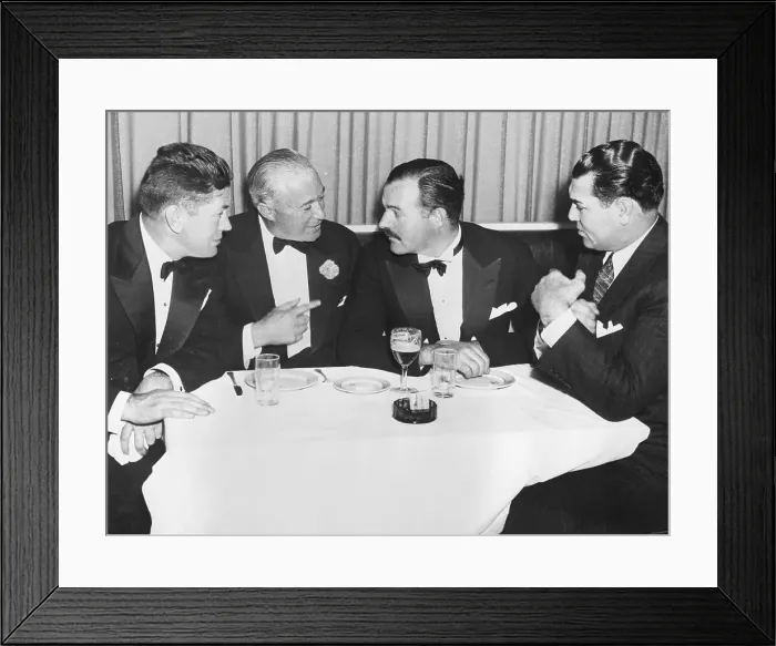 Framed Print : G.Tunney, J.Dempsey, Etc Seated @ Restaura Framed Print : G.Tunney, J.Dempsey, Etc Seated @ Restaura