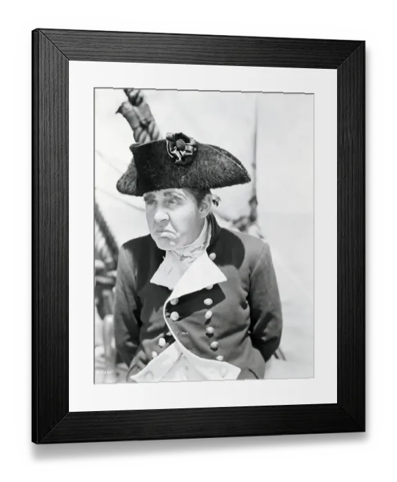 Framed Print : Charles Laughton as Captain Bligh