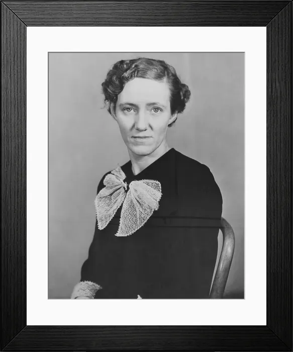 Framed Print : Elise Hart, Witness During Lindbergh Kidnapping Trial Framed Print : Elise Hart, Witness During Lindbergh Kidnapping Trial
