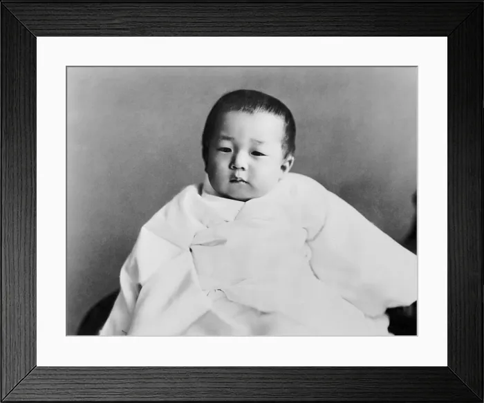 Framed Print : Prince Akihito at Two Years Old Framed Print : Prince Akihito at Two Years Old