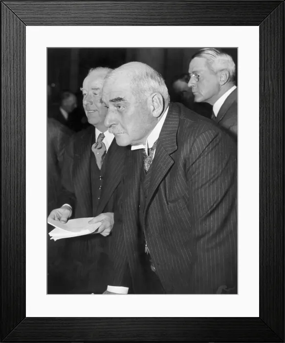 Framed Print : Banker J.P. Morgan Jr. Before Senate Committee Framed Print : Banker J.P. Morgan Jr. Before Senate Committee