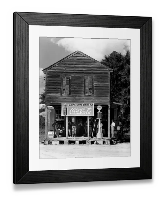 Framed Print : General Store in Sprott, Alabama Framed Print : General Store in Sprott, Alabama