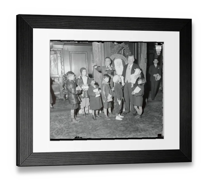Framed Print : Edward Bowes and Ted Lewis Giving Candy to Children Framed Print : Edward Bowes and Ted Lewis Giving Candy to Children