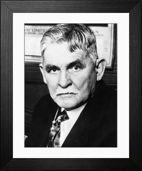 Framed Print : John F. Condon, Lindbergh Intermediary Framed Print : John F. Condon, Lindbergh Intermediary