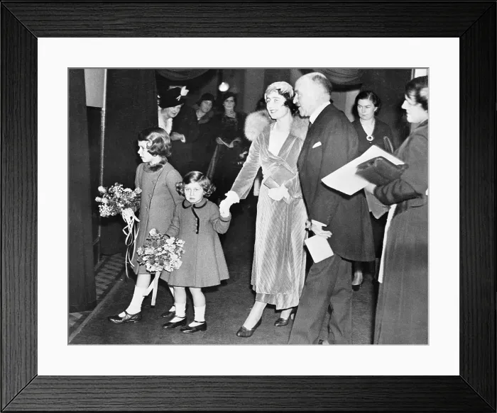 Framed Print : Young Princesses and Their Mother Framed Print : Young Princesses and Their Mother