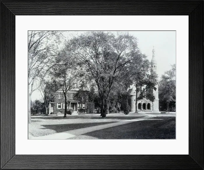 Framed Print : Provost House at Princeton University Framed Print : Provost House at Princeton University