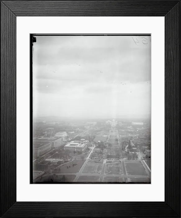 Framed Print : View of Washington Where Airplanes Flew on Honor Flights Framed Print : View of Washington Where Airplanes Flew on Honor Flights