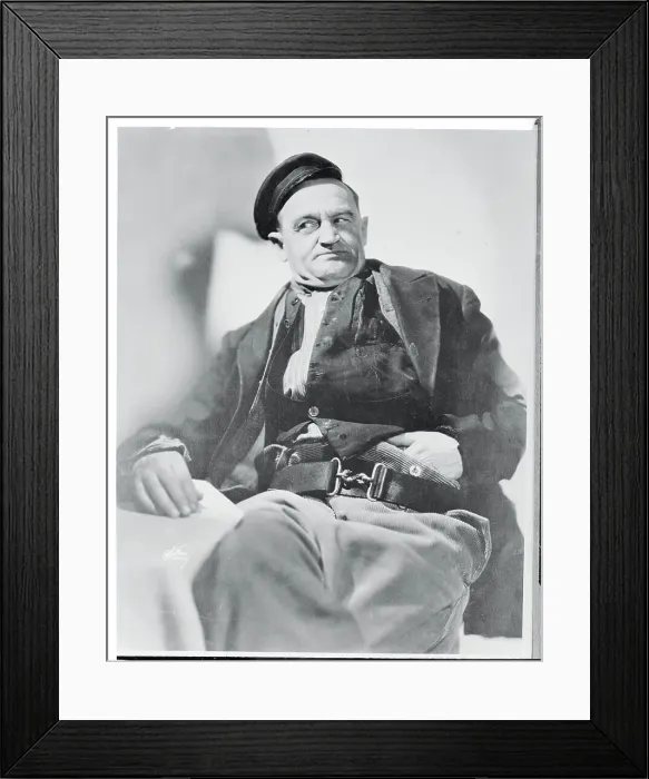 Framed Print : Portrait of Barry Fitzgerald Framed Print : Portrait of Barry Fitzgerald
