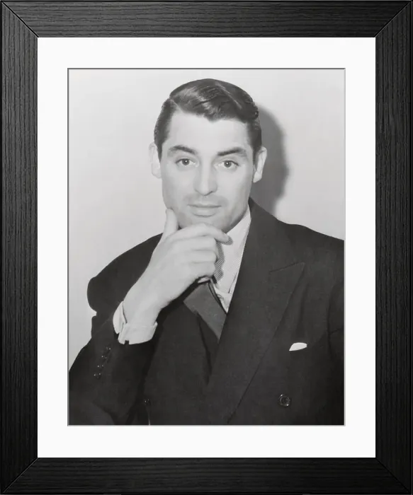 Framed Print : Portrait of Cary Grant