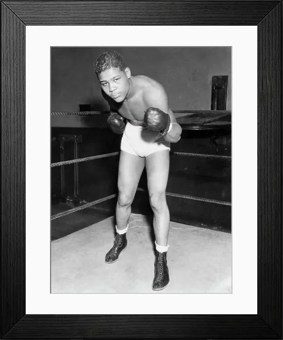 Framed Print : Boxer Joe Louis Framed Print : Boxer Joe Louis