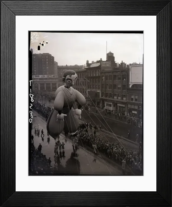 Framed Print : Eddie Cantor Balloon in Macy's Parade Framed Print : Eddie Cantor Balloon in Macy's Parade
