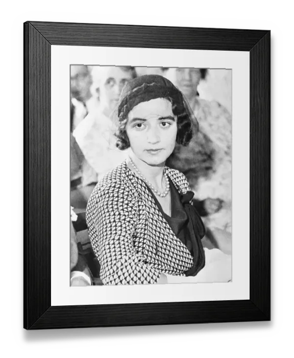 Framed Print : Lindbergh Nurse Looking Apprehensive Framed Print : Lindbergh Nurse Looking Apprehensive