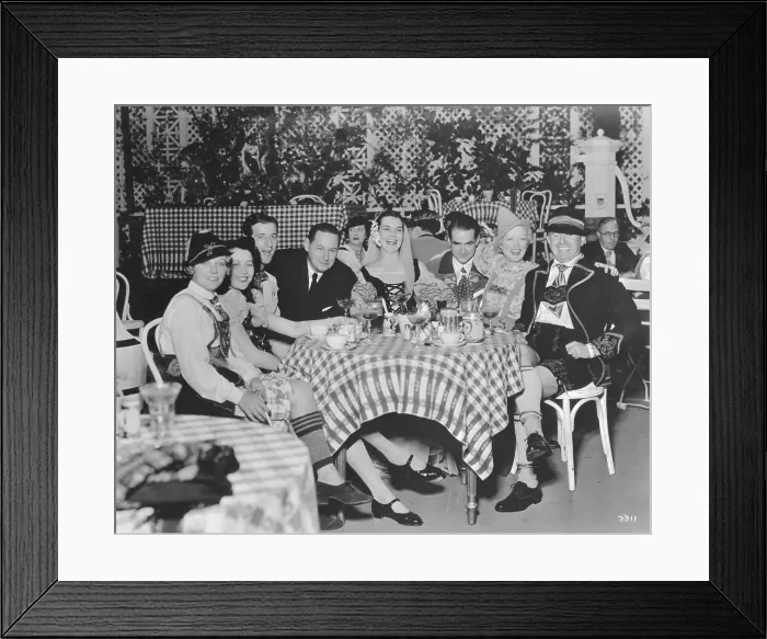 Framed Print : Howard Hughes and Other Cinema Notables at Costume Party Framed Print : Howard Hughes and Other Cinema Notables at Costume Party