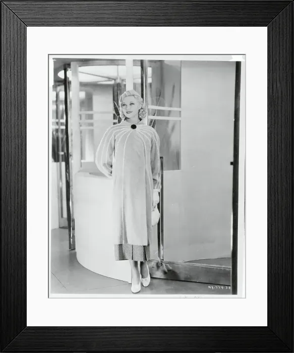 Framed Print : Portrait of Ginger Rogers Framed Print : Portrait of Ginger Rogers