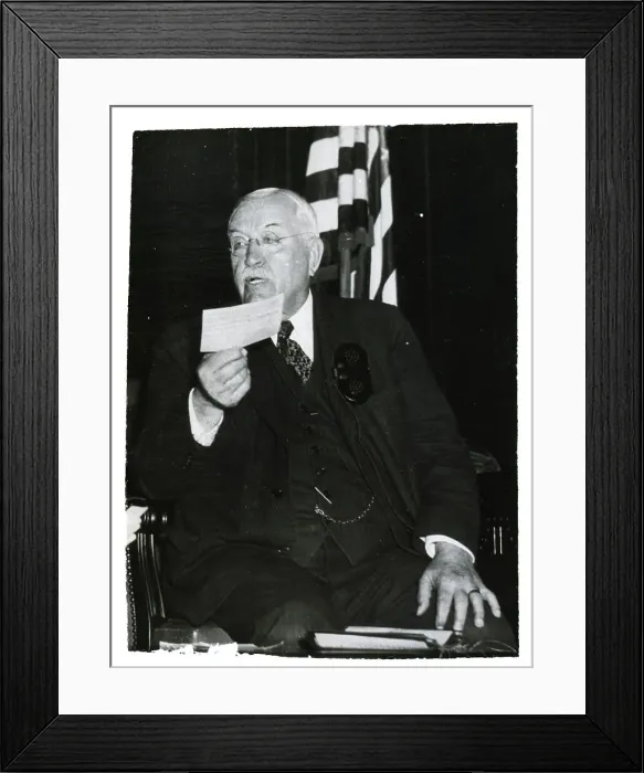 Framed Print : Osborn Testifies At Lindbergh Baby Case Framed Print : Osborn Testifies At Lindbergh Baby Case