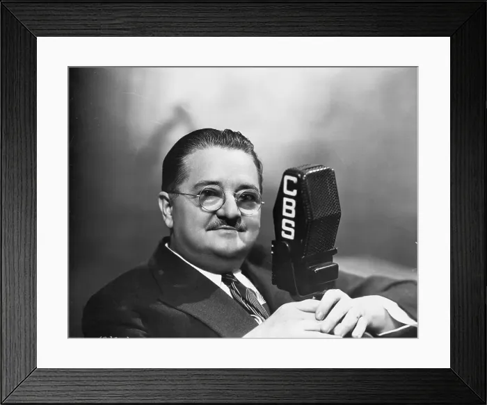 Framed Print : Drama Critic Alexander Woolcott Framed Print : Drama Critic Alexander Woolcott