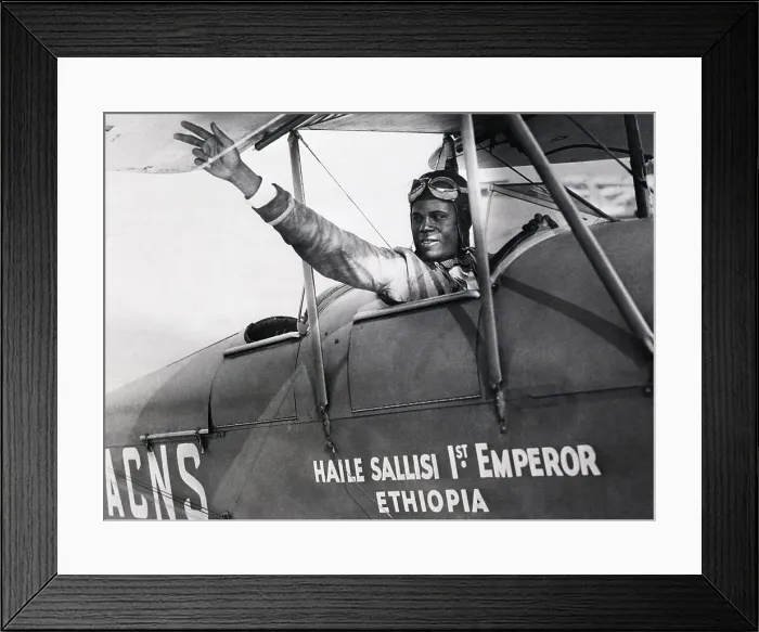 Framed Print : Hubert Julian, The Black Eagle Framed Print : Hubert Julian, The Black Eagle