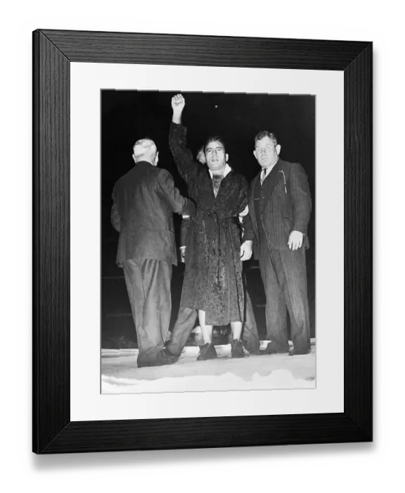 Framed Print : Londos Retains Wrestling Championship Framed Print : Londos Retains Wrestling Championship