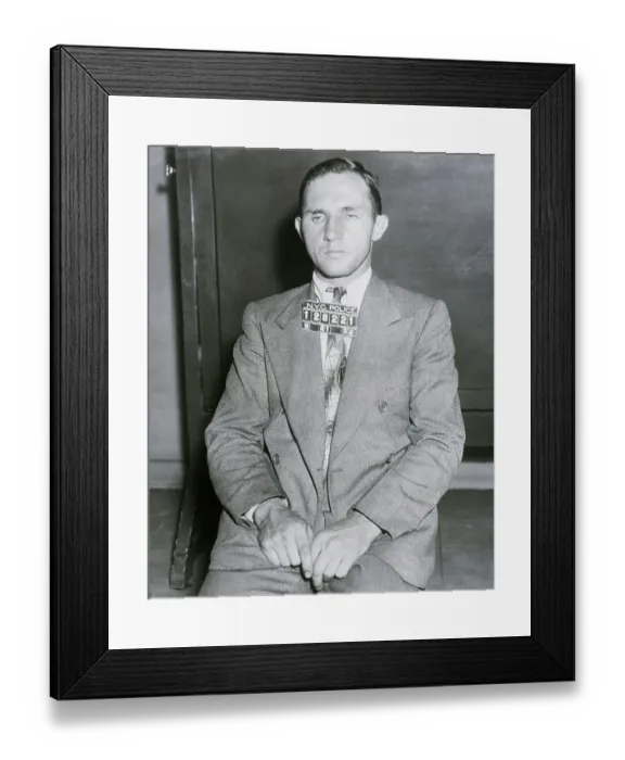 Framed Print : Bruno Richard Hauptmann Arrested Framed Print : Bruno Richard Hauptmann Arrested