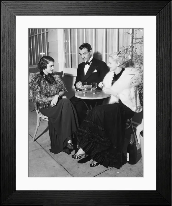 Framed Print : Stars Attend Opening Of Club Framed Print : Stars Attend Opening Of Club