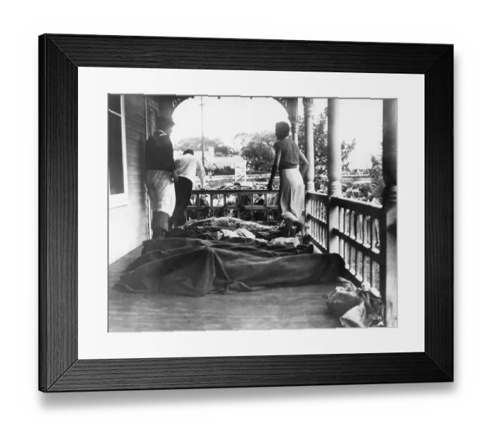 Framed Print : Victims Of S.S. Morro Castle Framed Print : Victims Of S.S. Morro Castle