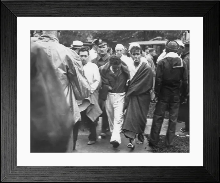 Framed Print : Survivors Of The S.S. Morro Castle Framed Print : Survivors Of The S.S. Morro Castle