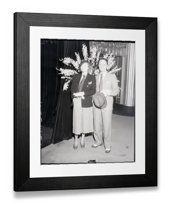 Framed Print : Marlene Dietrich and Hubby Randolph Seiber Framed Print : Marlene Dietrich and Hubby Randolph Seiber