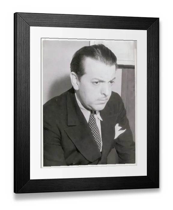 Framed Print : Photographer Lansing Brown Framed Print : Photographer Lansing Brown