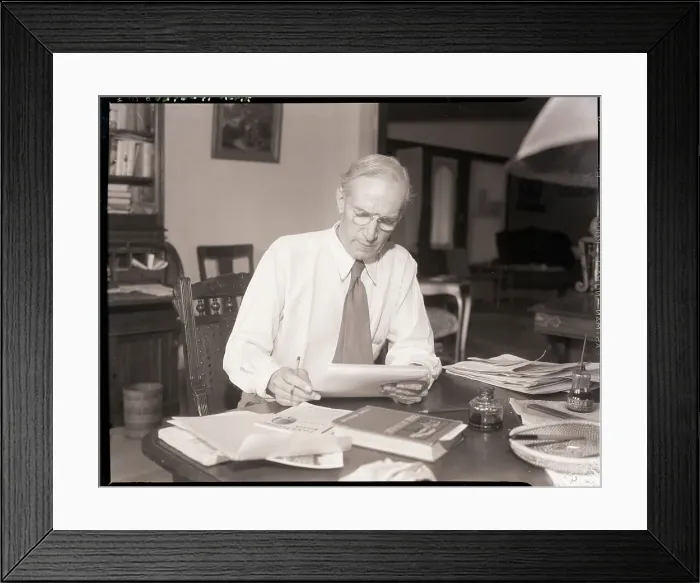 Framed Print : Upton Sinclair Framed Print : Upton Sinclair