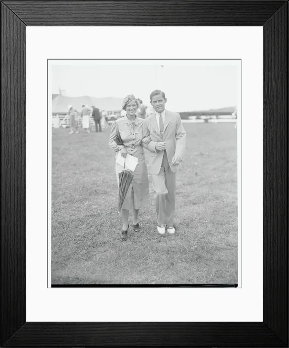 Framed Print : Portrait of Socialites Framed Print : Portrait of Socialites