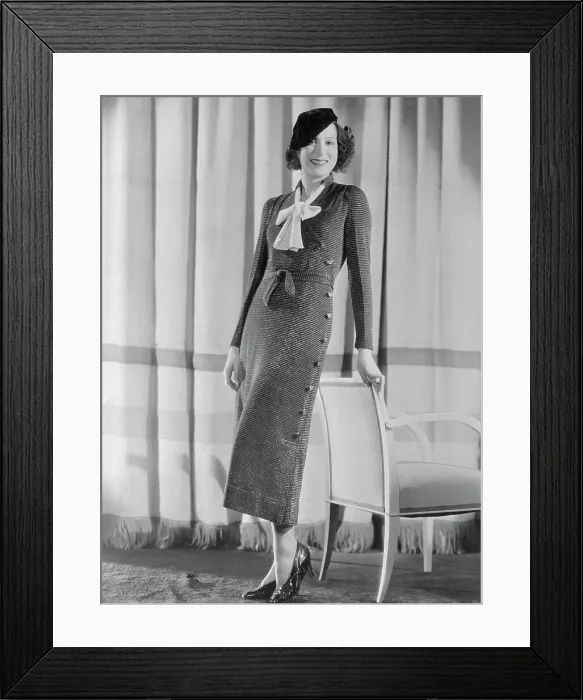 Framed Print : Full Length Portrait of Kitty Carlisle Framed Print : Full Length Portrait of Kitty Carlisle