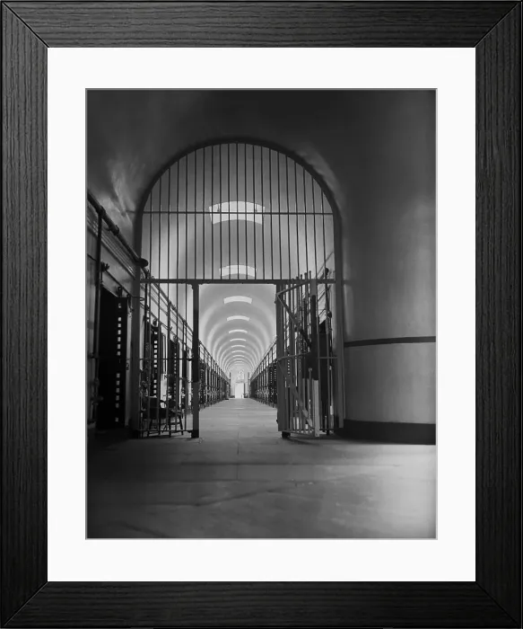 Framed Print : Interior View of Penitentiary Framed Print : Interior View of Penitentiary
