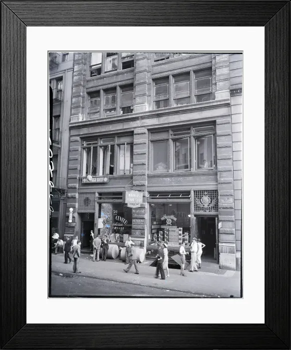 Framed Print : Communist Headquarters At 15 E 13 Street Framed Print : Communist Headquarters At 15 E 13 Street
