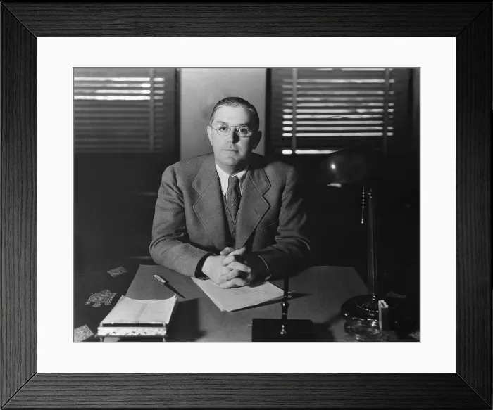 Framed Print : Joseph I. Breen, Assistant to Will H. Hayes