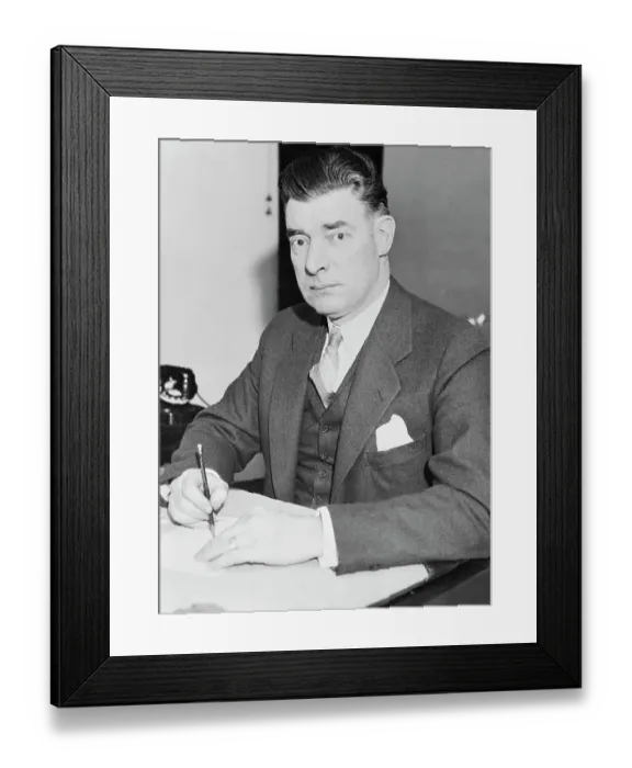 Framed Print : Portrait of Alexander G. Jamie Framed Print : Portrait of Alexander G. Jamie