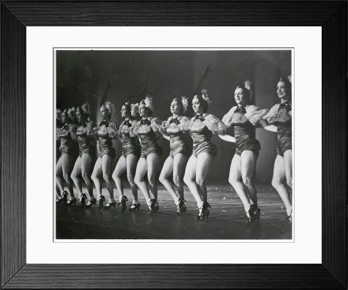 Framed Print : Rockettes Dancing