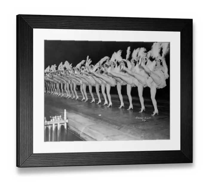 Framed Print : Rocketts Dancing at Music Hall Framed Print : Rocketts Dancing at Music Hall
